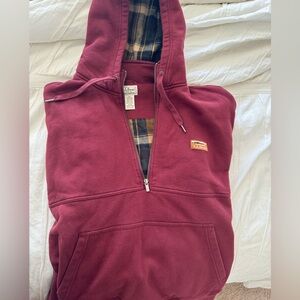 L.L Bean Half-Zip Sweatshirt